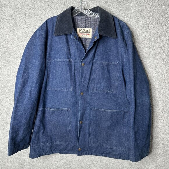 Walls Blizzard-Pruf Denim Barn‎ Jacket XL USA - Picture 1 of 7